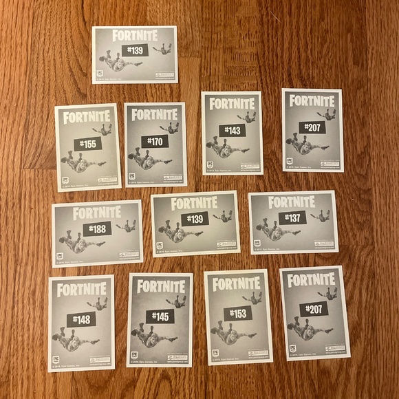 Lot of 115 Random Panini Fortnite Series 1 Stickers/Trading Cards! - Picture 16 of 16